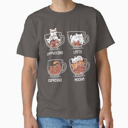 Cat Coffee Guide - Cute Kittens by Snouleaf Unisex T-shirt, Sweatshirt, Hoodie, Long Sleeve Tee